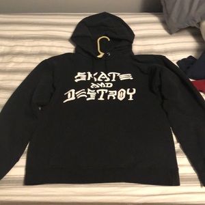 Skate And Destroy Hoodie